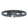 Reversible Hermès Belt Dark Blue&Black 20 mm