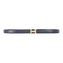 Alternative view of Reversible Buckle Hermès Belt Dark Blue&Black 20 mm
