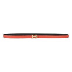 Alternative view of Reversible Buckle Hermès Belt Orange&Black 20 mm