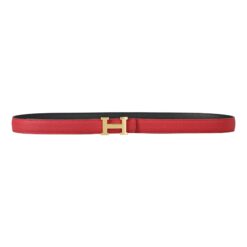 Alternative view of Reversible Buckle Hermès Belt Red&Black 20 mm