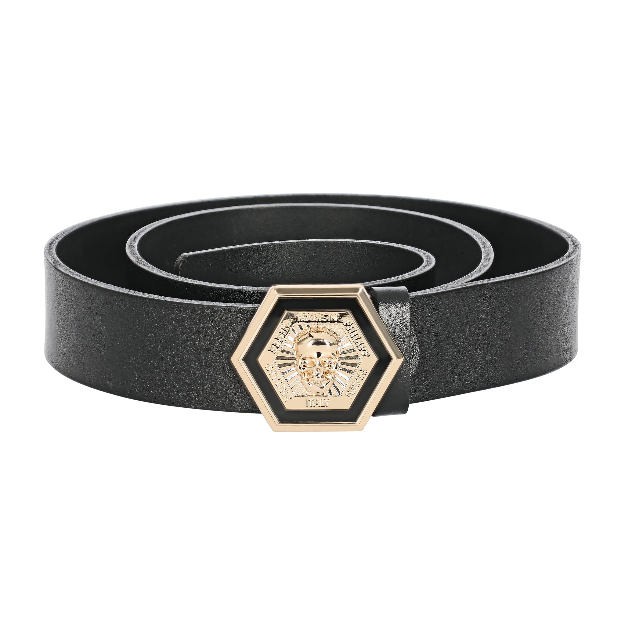Philipp Plein Belt Skull Buckle