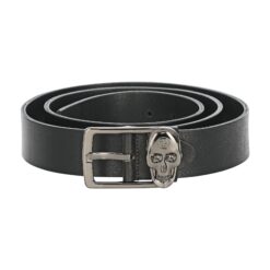 LEATHER BELT SKULL