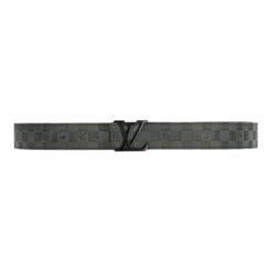 Black Damier Leather Belt