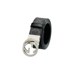 Alternative view of Reversible GG Buckle Leather Belt