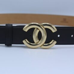 C Belt Gold and Silver Buckle
