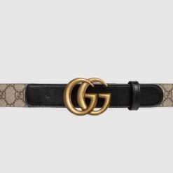 Alternative view of Double G Belt Black 35 MM