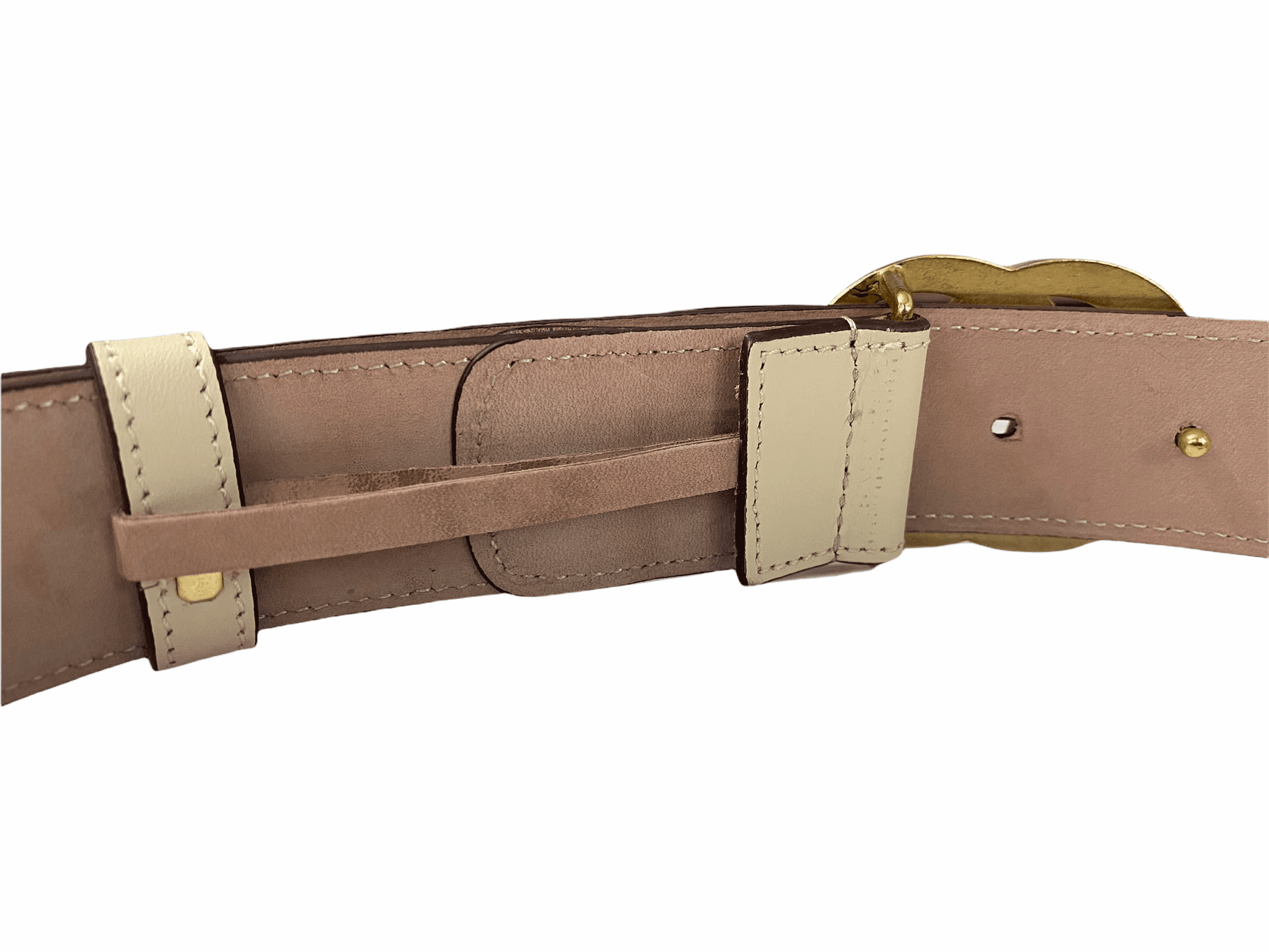 Double G Belt Cream 35 MM - Image 3