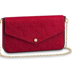 Félicie Pochette Red Monogram