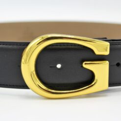 Alternative view of G Gold Buckle Leather Belt 40mm