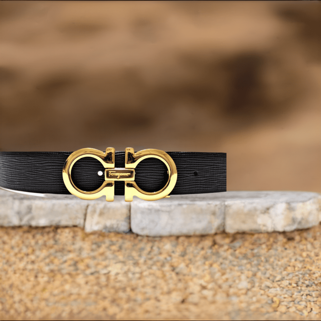 Black Adjustable Belt - Image 2