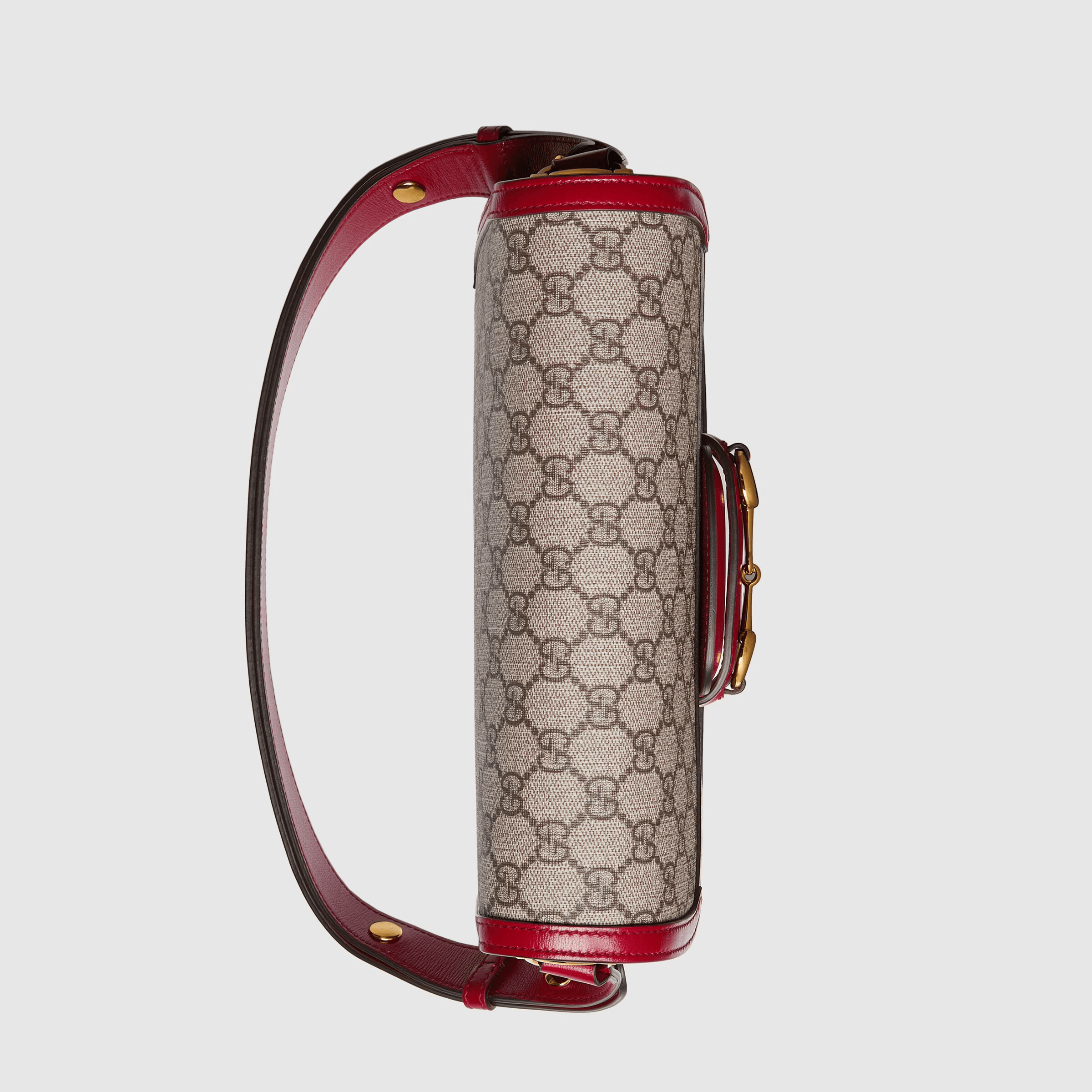 Horsebit 1955 Shoulder Bag Red - Image 5