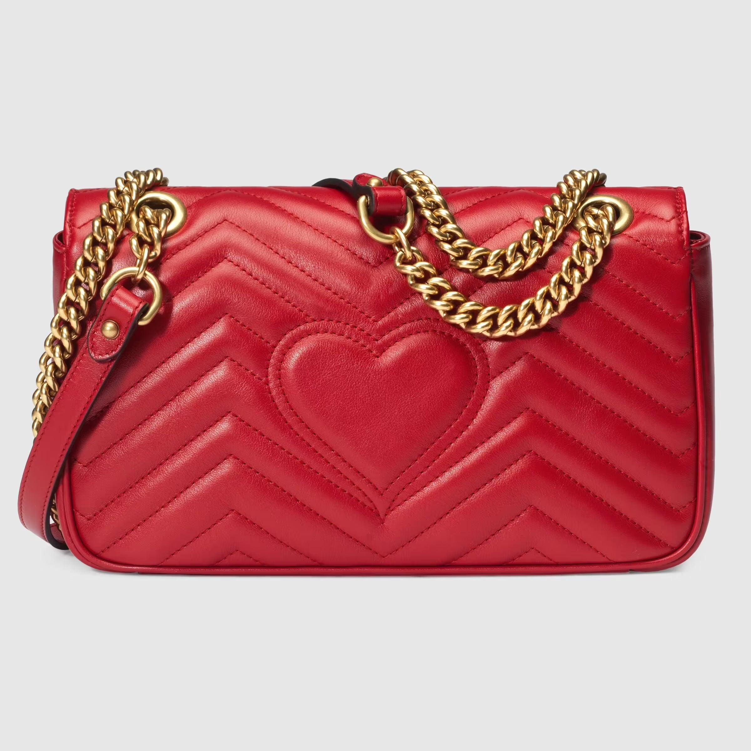 Marmont Small Matelassé Shoulder Bag - Image 3