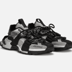 Alternative view of Mixed-materials Space Sneakers