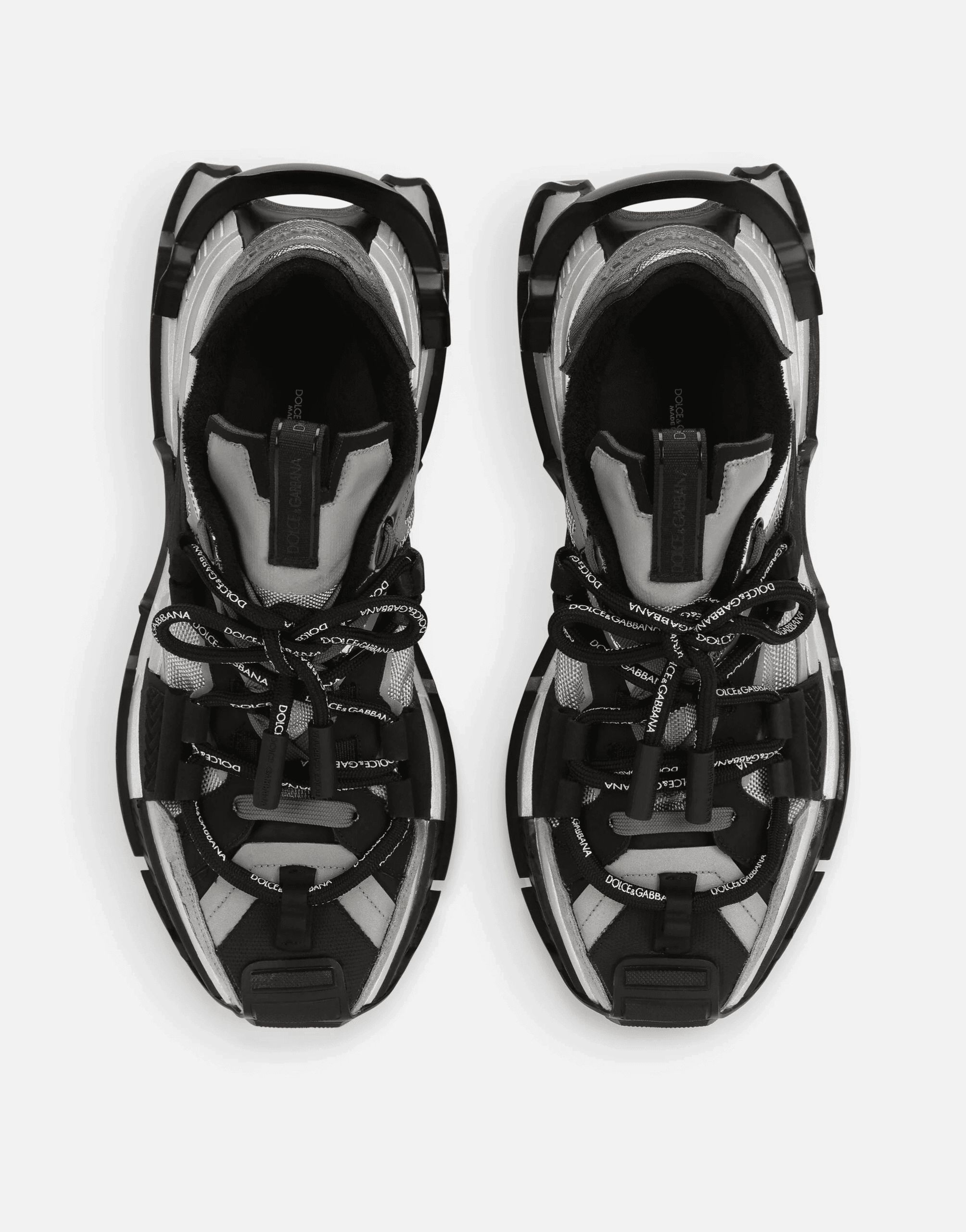 Mixed-materials Space Sneakers - Image 4