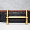 New Reversible Buckle Belt Brown&Black 40 mm