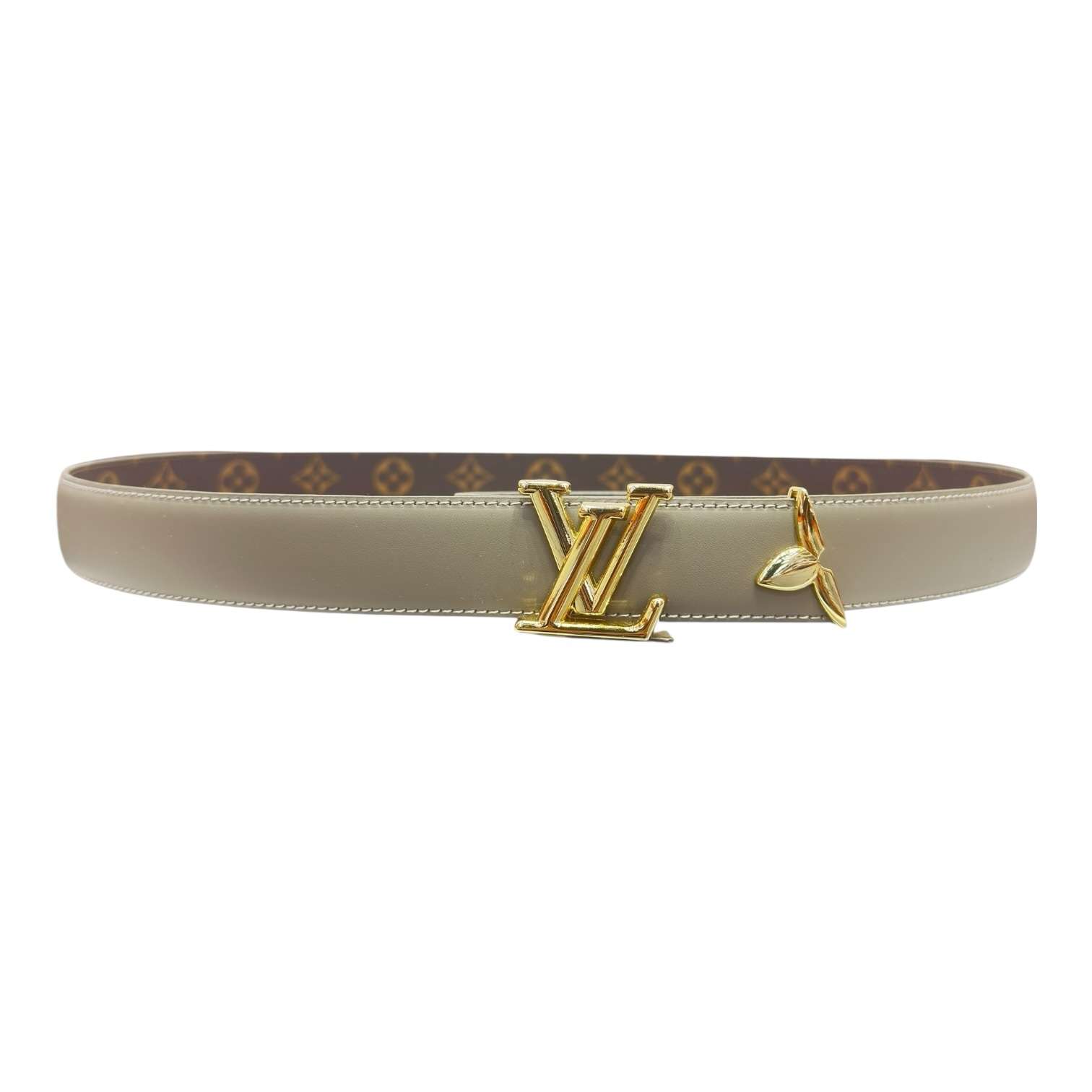 Louis Vuitton Iconic Reversible Monogram 30mm Grey-Beige Belt