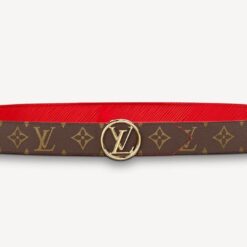 Alternative view of Red Reversible Leather Belt