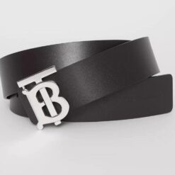 Reversible Motif Leather Belt
