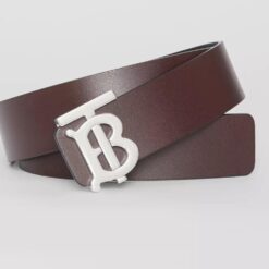 Alternative view of Reversible Motif Leather Belt