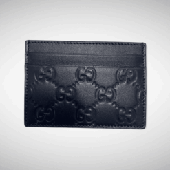 Signature Web Card Case Dark Blue