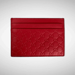 Signature Web Card Case Red