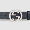 Stylish Leather Belt Black Amazing
