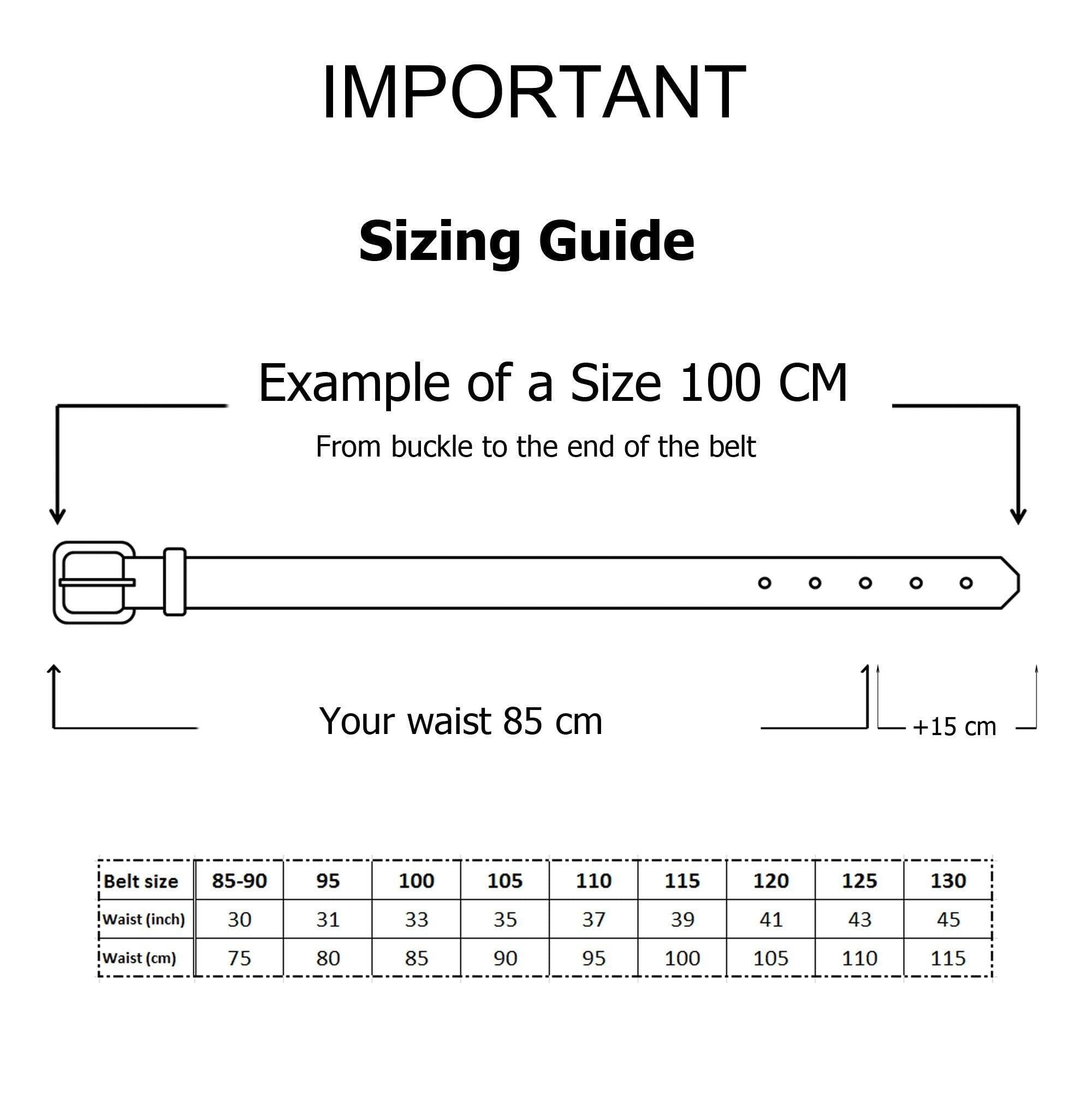 Stylish Leather Belt Black Amazing - Image 3