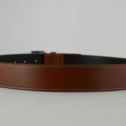 Alternative view of TB Brown Motif Leather Belt
