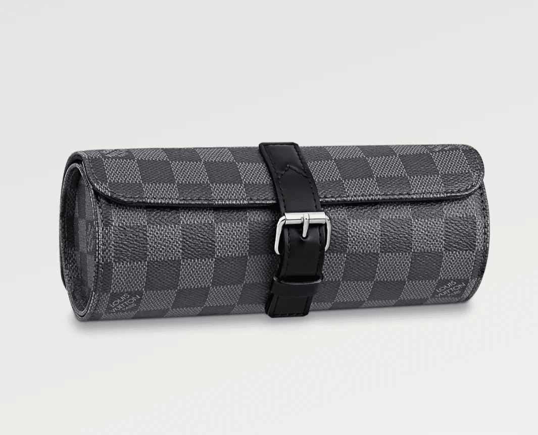 Watch Case Grey Damier